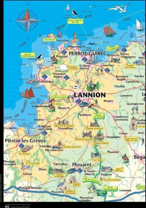 Maison Lannion Historique - Cote De Granit Rose Luaran gambar